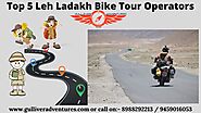 Top 5 Leh Ladakh Bike Tour Operators