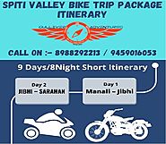 SPITI VALLEY BIKE TRIP PACKAGE ITINERARY – Gulliver Adventures