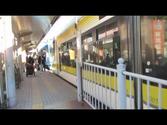 Trams in Kagoshima, Japan 2013