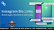 BioLinks Instagram Bio Links & Shortener URL SaaS - Tech Tips Trick & Best Technology Videos & Posts Guide