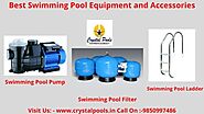 Best swimming pool Equipment and Accessories Company In Pune - Crystal Pools