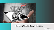 Shopping Website Design | Online Shopping Website Design