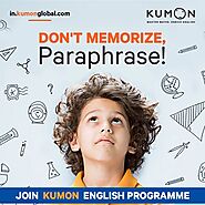 Develop English skills at Kumon