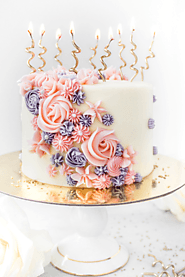 buttercream flower birthday cake | HappyShappy - India’s Best Ideas, Products & Horoscopes