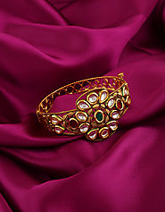 Grab 10% Discount on Traditional Ladies Kangan Design, Kada Designs Online by Anuradha Art Jewellery