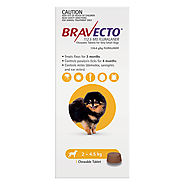Bravecto For Toy Dogs 2-4.5Kg (Yellow) - $38.45-$83.25
