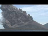 Spectacular Explosive Eruptions at Anak Krakatau (Krakatoa) Volcano, Indonesia 1st Nov. 2010