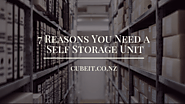 reasons you need a self storage unit