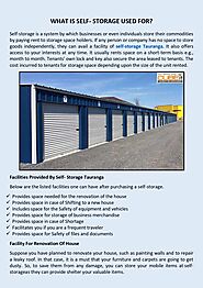 self storage services in tauranga