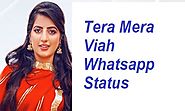 Tera mera viah |Downlaod Whatsapp Status Video|Priya|Jassi Manak|