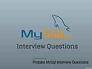 Mysql interview questions in 2019 - Online Interview...