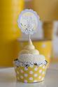 Bridal Shower Decorations - Printable - Yellow & Gray