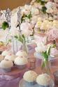 Elegant Bridal Shower Cupcake Decorations