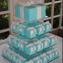 Tiffany Box Cake and Cupcakes