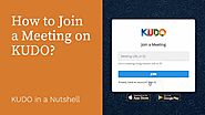 KUDO in a Nutshell - How To Join a Meeting