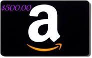 Amazon Gift Card Balance $500 Giveaway