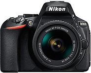 Nikon D5600 DSLR Camera Body with Single Lens: AF-P DX Nikkor 18-55 MM F/3.5-5.6G VR (16 GB SD Card) Price in India -...