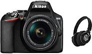 Nikon D3500 DSLR Camera AF-P DX NIKKOR 18-55mm (With Starboy Headphone) DSLR Camera AF-P DX NIKKOR 18-55mm f/3.5-5.6G...