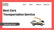 Cars Transportation Website Design