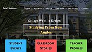 College Website Design