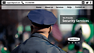 Military Security Website Design