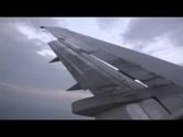 Malaysia Airlines landing at Sandakan Airport,Sabah