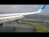 Boeing 737-800 Garuda Indonesia Landing @ Semarang Airport