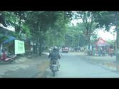 Driving in Semarang, Indonesia