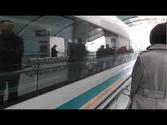 Awesome Maglev Train - Shanghai Pudong Airport - Longyang Road Station, China