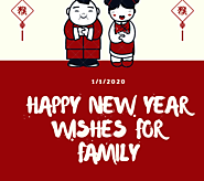 Happy New Year Wishes for Family 2020 - The new year wishes