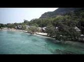 Tunamaya Beach And Spa Resort - Tioman Island, Malaysia Aerial Video