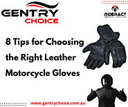 leather motorcycle gloves