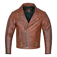 Leather motorcycle jackets