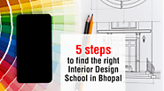 5 Steps to Find the Right Interior Design School in Bhopal – INIFD Bhopal