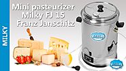 Milk Pasteurization Machine in the Uk - Mini pasteurizer Milky FJ 15