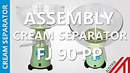How to Separate Cream from Milk with Fj 90 PP - Milkyday