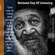 National Day Of Listening - The Day After Thanksgiving