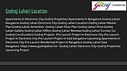 Godrej Lahari Prelaunch Flats Electronic City Walkthrough