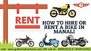 How to Hire or Rent a Bike in Manali - Gulliver Adventures