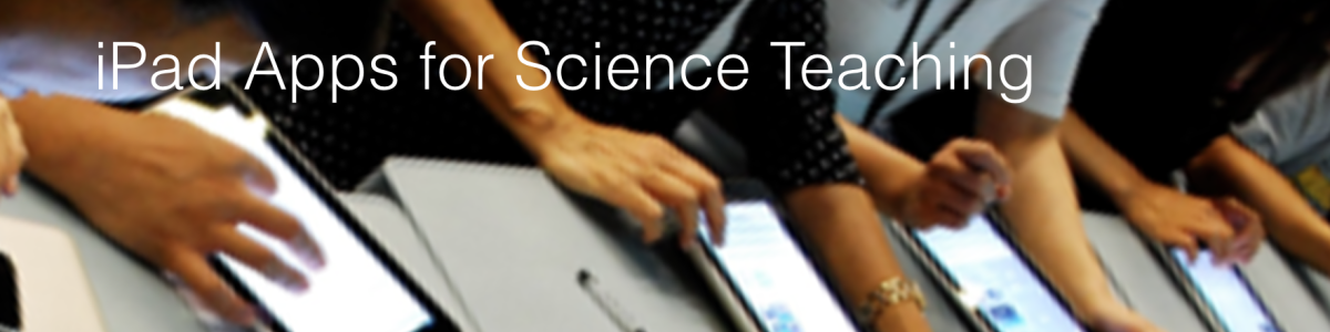Headline for Science Teaching iPad Apps