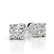 Website at https://centurydiamonds.com/2-00-ct-tw-d-vvs1-round-cut-diamond-stud-earrings.html