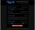 Yarp : Simple Invitations and Surveys
