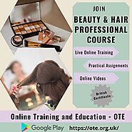 Beauty and Hair professional British certification course