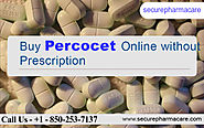 Buy Percocet online | Percocet Dosags information
