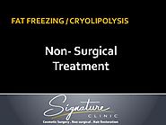 Fat Freezing or Cryolipolysis Treatment in Glasgow | Signature Clinic