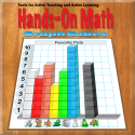 Hands-On Math Graph Cubes By Ventura Educational Systems