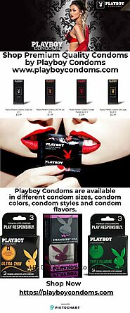 Playboy Condoms - The Best Condoms In The World - Shop Now