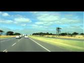 Melbourne to Geelong. The Princes Freeway M1. "Abakus - Diametric"