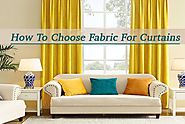 Curtain Designs|Best Fabric For Curtains | Going In Trends