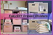 DIY Drawer Organizer Ideas and tips | Going In Trends